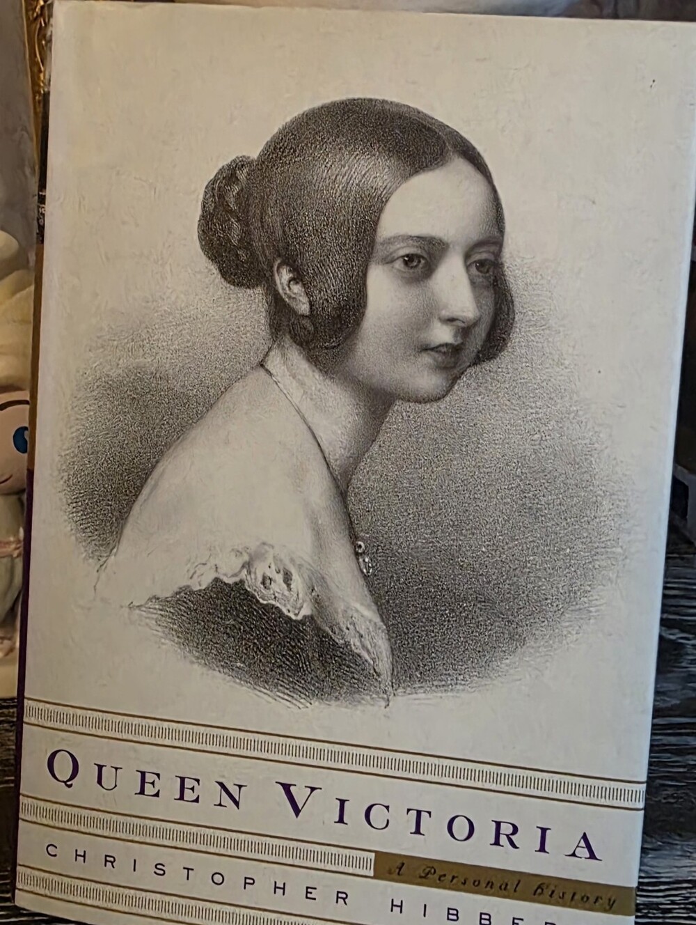 Vintage Hardcover Queen Victoria Book Biograghy